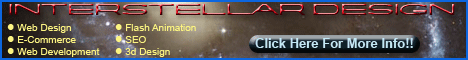 Advanced Static Gif Banner Ad - Interstellar Design