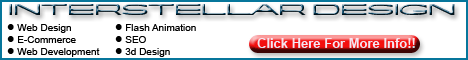 Basic Static Gif Banner Ad - Interstellar Design